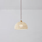 Rattan Arch Drop light Pendant Lamp