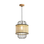 Rattan Aru Droplight Pendant Lamp