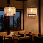 Rattan Aru Droplight Pendant Lamp