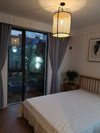 Rattan Cane Hanging light Pendant Light
