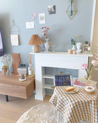 Rattan Pleated Portable lamp Table lamp