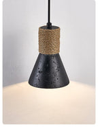 Ravena Rope Cone Pendant Lamp