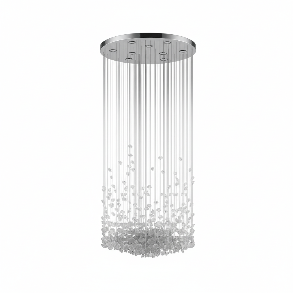 Raw Crystal Customize Chandelier