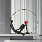 Reader Sculpture Ambient Floor Lamp Floor Lamp