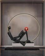 Reader Sculpture Ambient Floor Lamp Floor Lamp