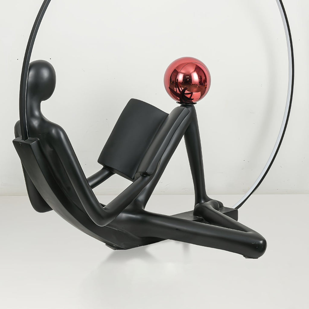 Reader Sculpture Ambient Floor Lamp Floor Lamp