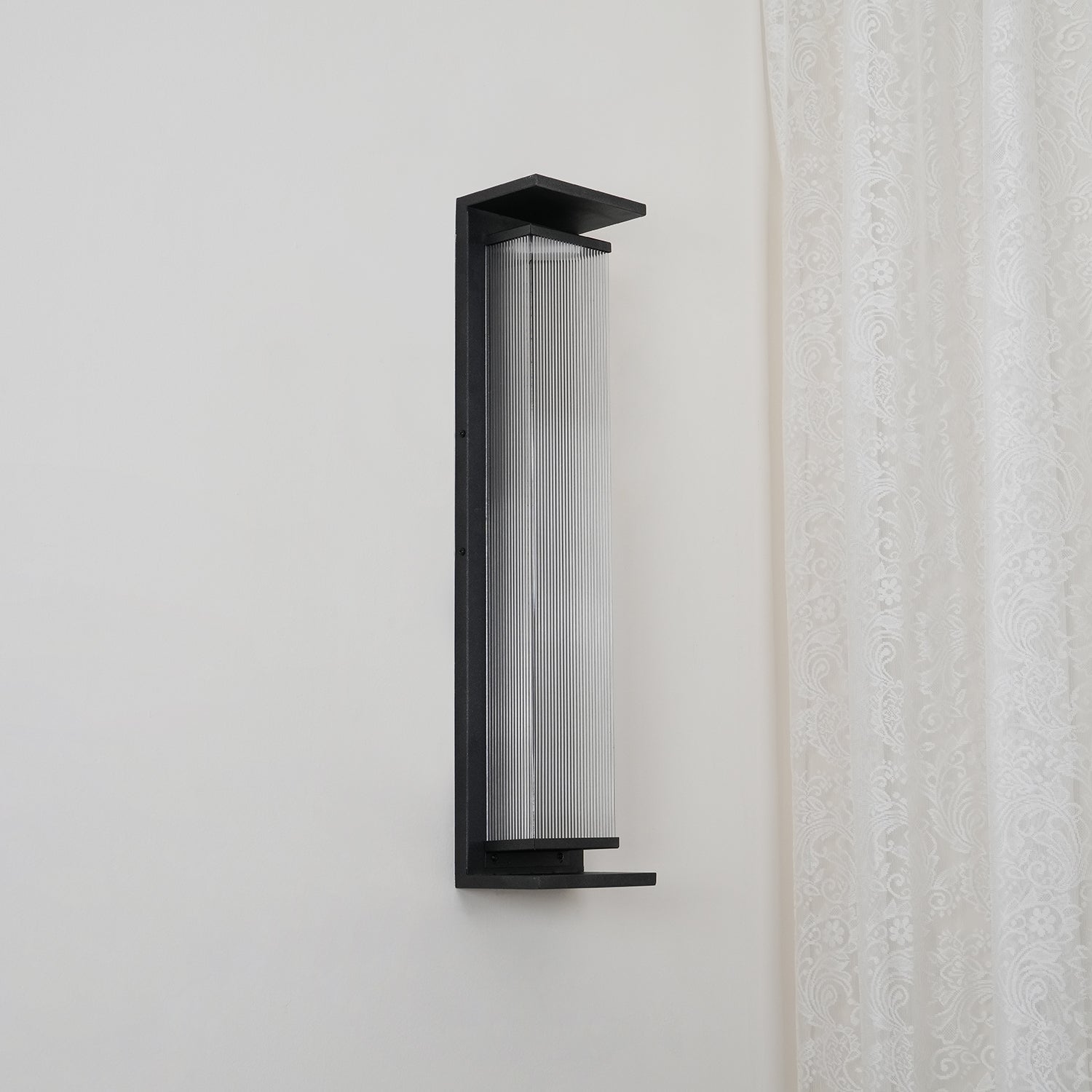 Rectangular Box Outdoor Sconce Wall Lamp