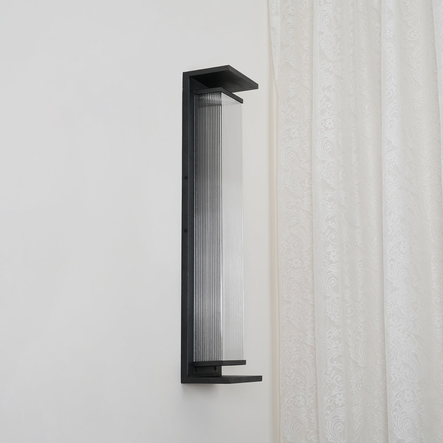 Rectangular Box Outdoor Sconce Wall Lamp