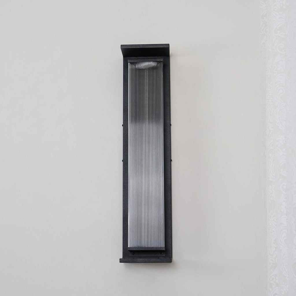 Rectangular Box Outdoor Sconce Wall Lamp