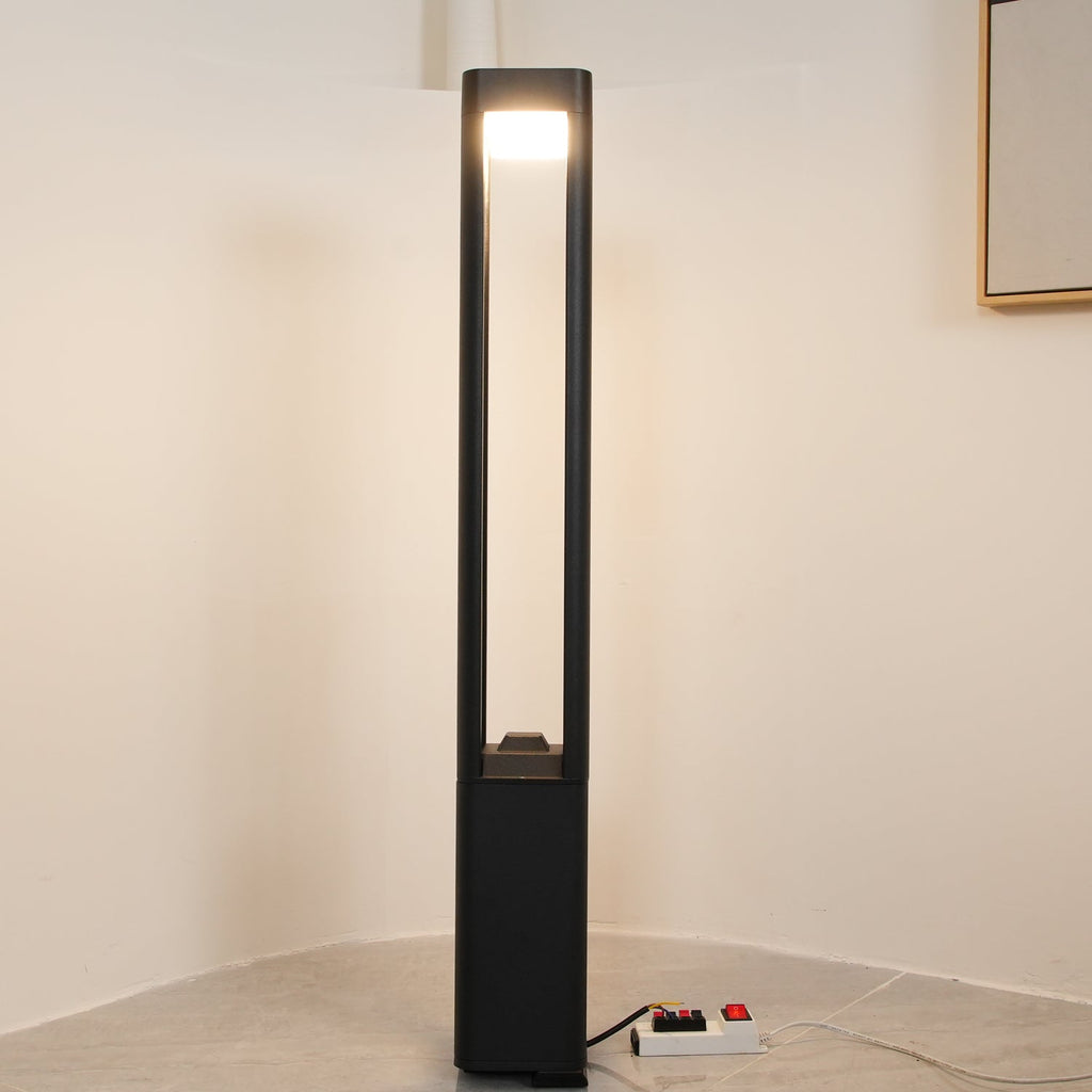 Rectangular Column Garden Exterior light fixture Outdoor Light