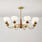 Regency Globe Candelabrum Chandelier