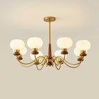 Regency Globe Candelabrum Chandelier