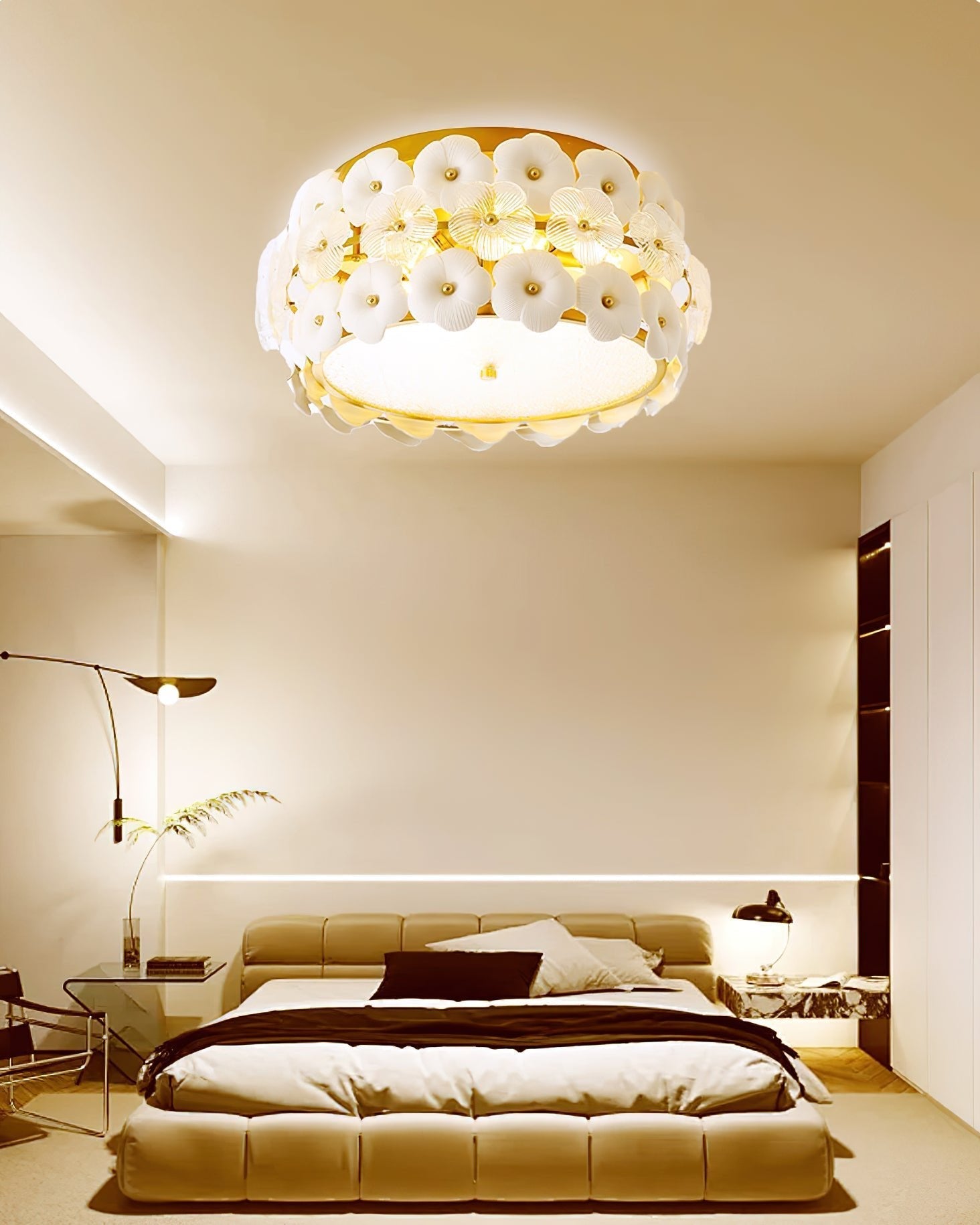 Regina Flowers Flush mount light Ceiling Lamp
