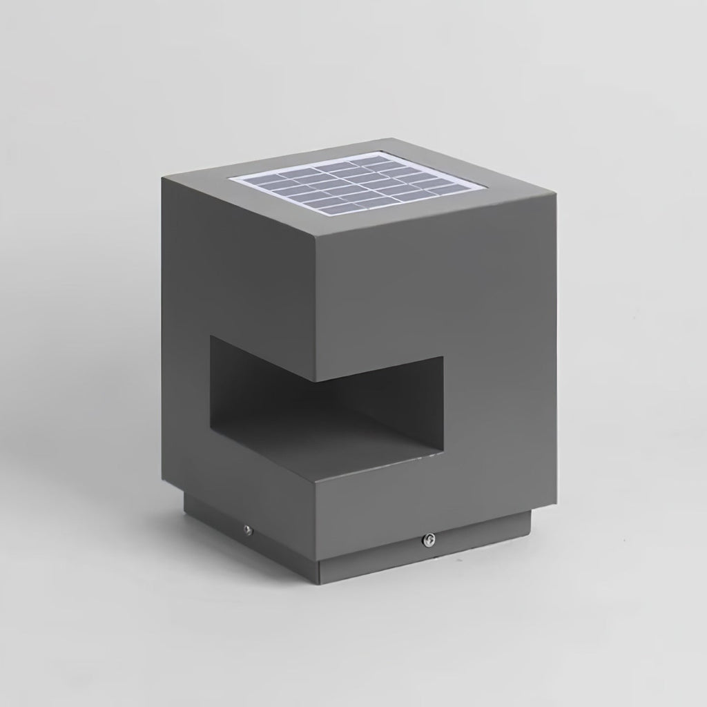 Regular Cube Post Architectural light Outdoor Light
