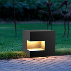 Regular Cube Post Architectural light Outdoor Light
