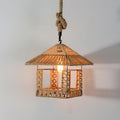 Retro Hemp Rope Exquisite Ceiling light fitting Pendant Light