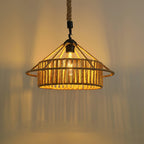 Retro Hemp Rope Exquisite Ceiling light fitting Pendant Light