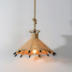 Retro Hemp Rope Interesting Drop light Pendant Light