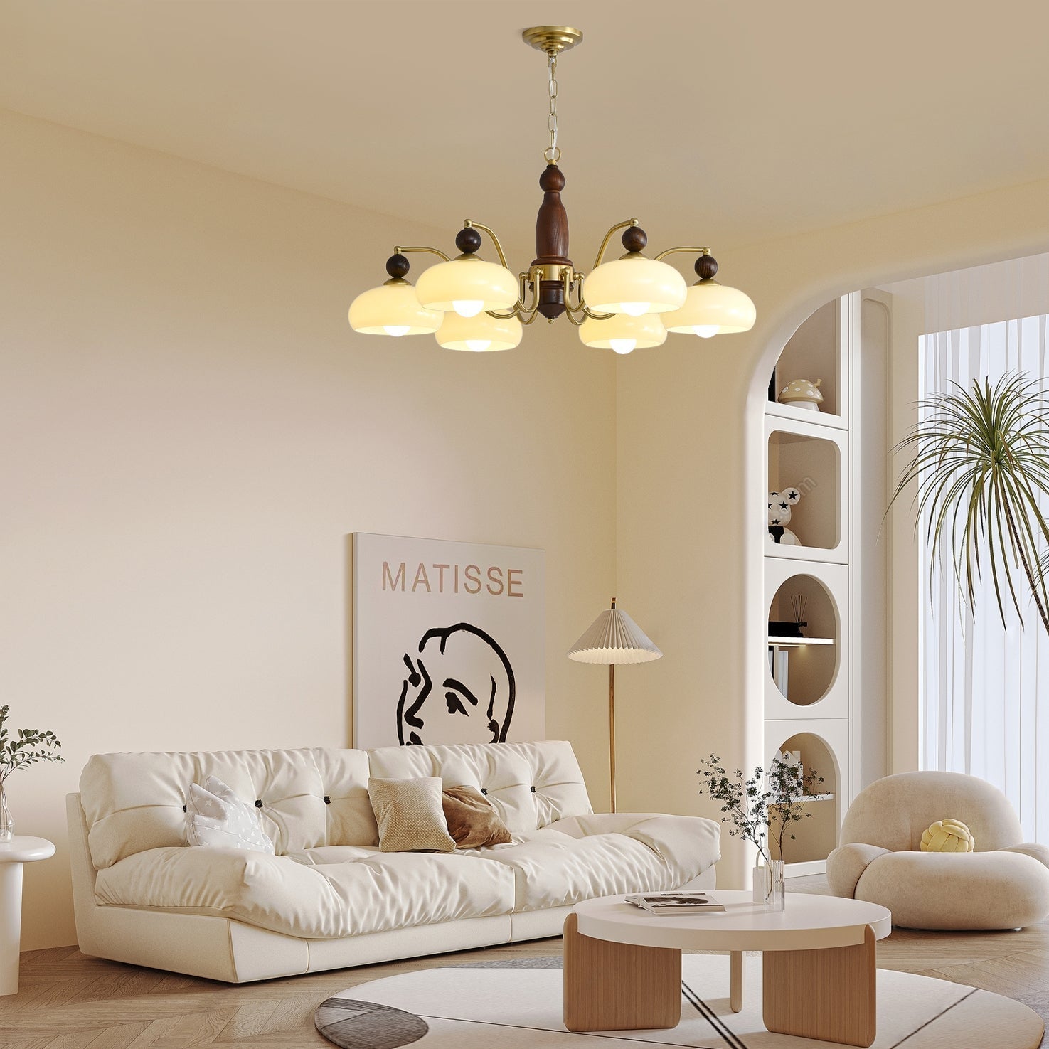 Revival Crown Ceiling fixture Chandelier