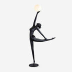Rhythmic Gymnast Sculpture Standing Lamp Floor Lamp