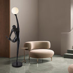 Rhythmic Gymnast Sculpture Standing Lamp Floor Lamp