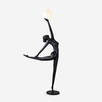 Rhythmic Gymnast Sculpture Standing Lamp Floor Lamp