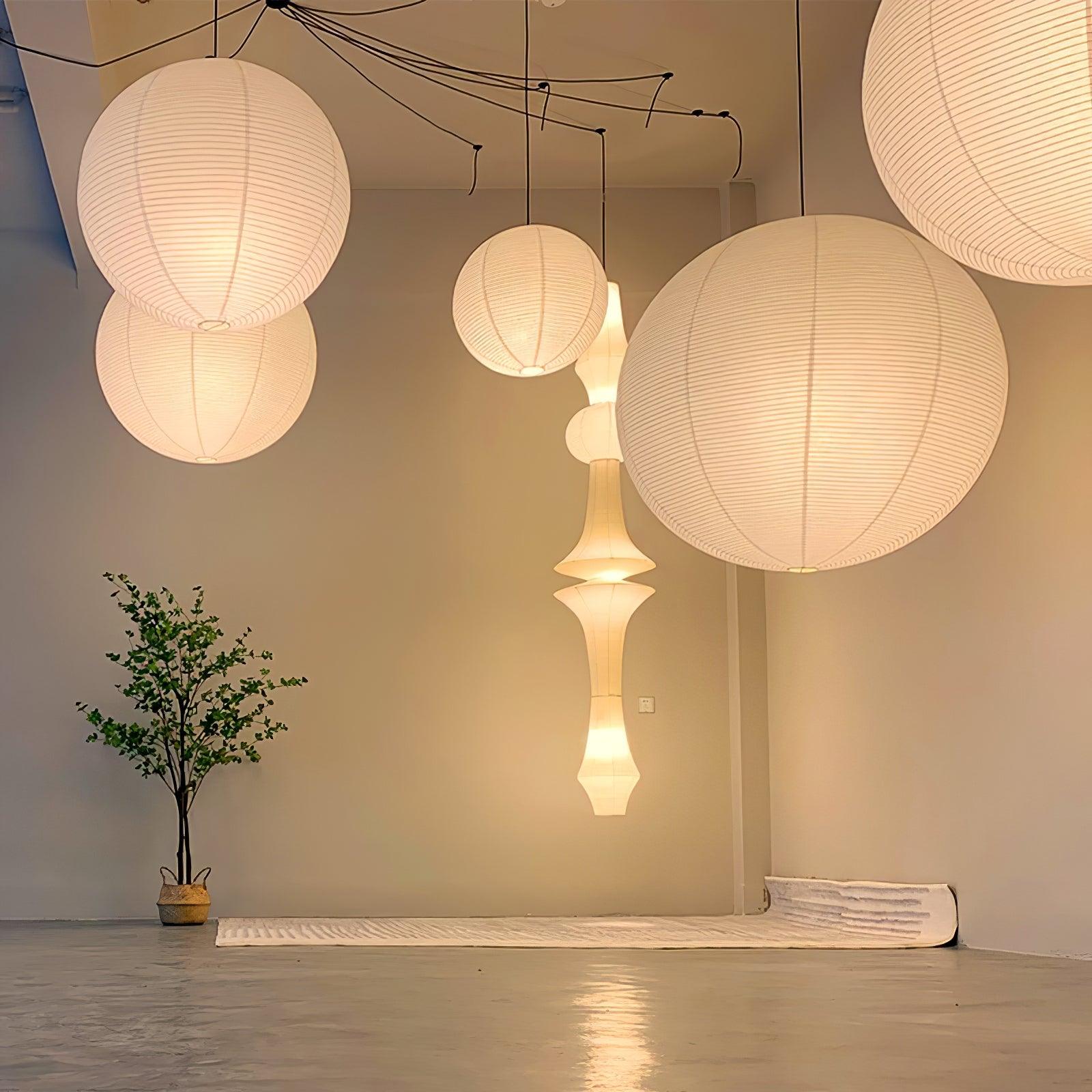 Washi Paper A Drop light Pendant Lamp