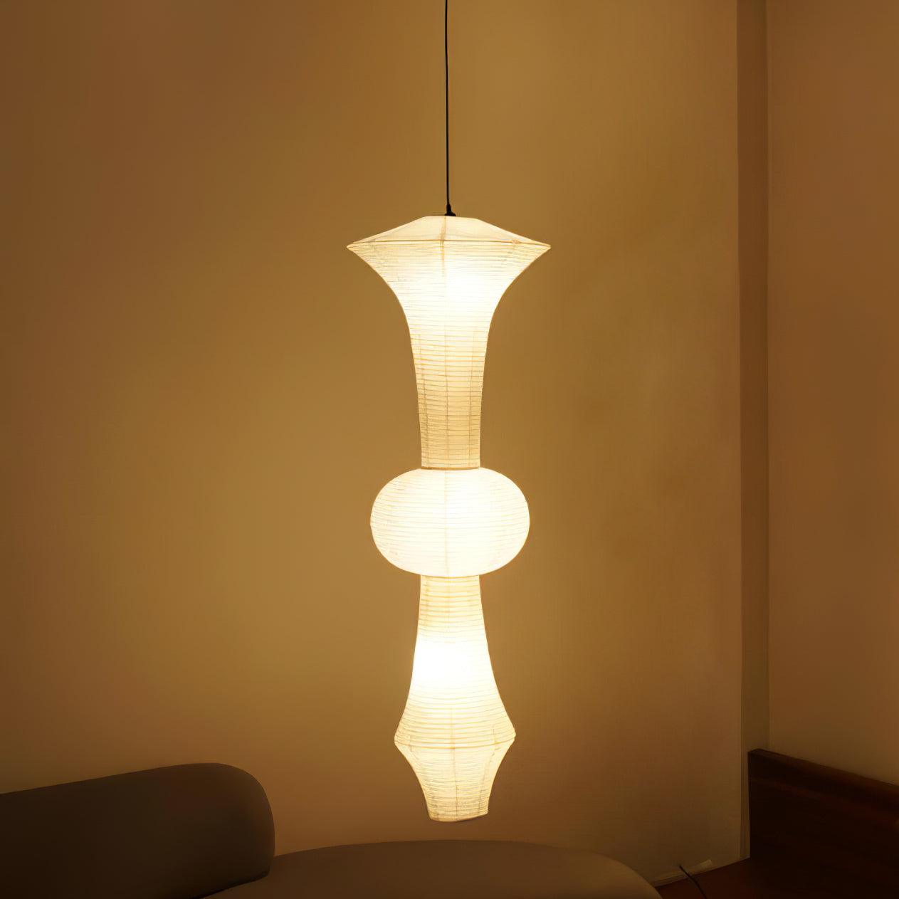 Washi Paper E Drop light Pendant Light