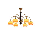 Ripe Persimmon Candelabrum Chandelier