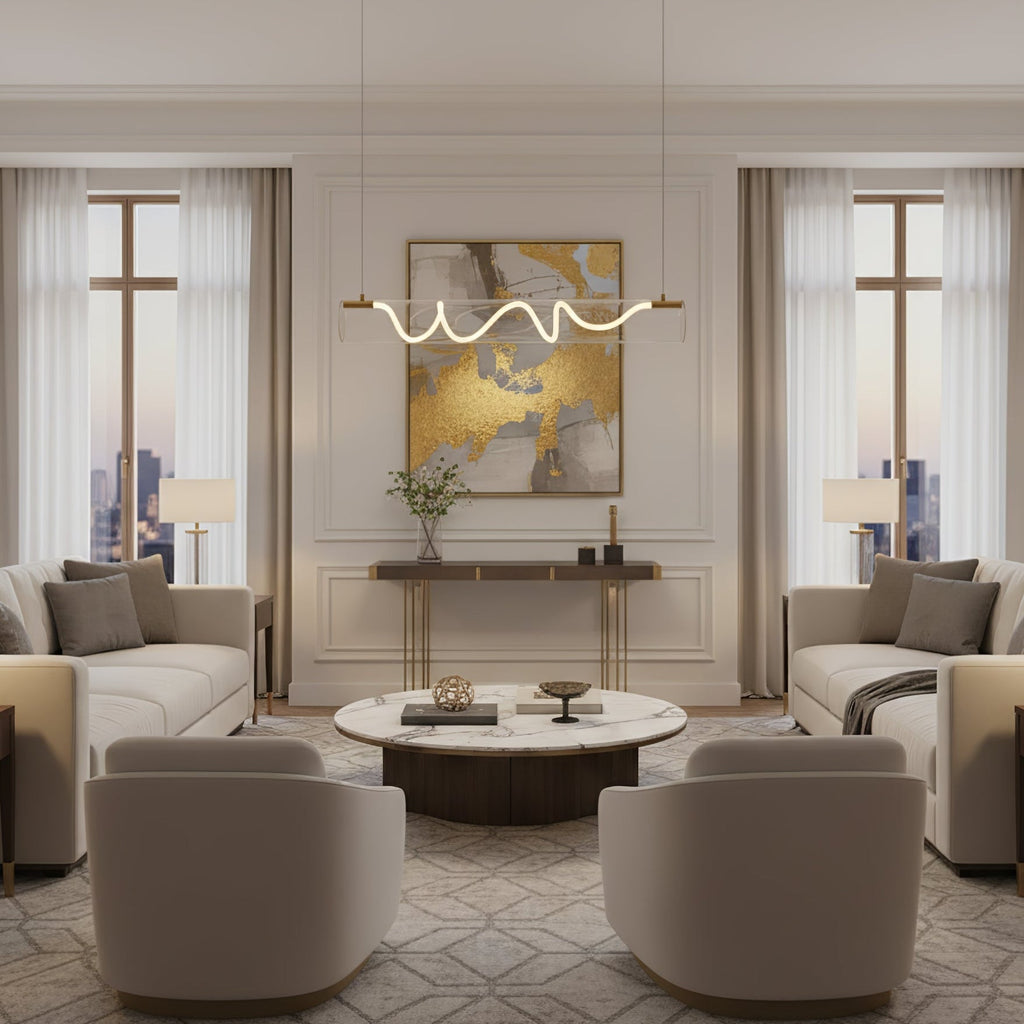 Ripple Linear Pendant Lamp