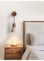Rope Stone Cone Sconce