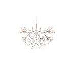 Rose Gold Firefly LED Crown Chandelier