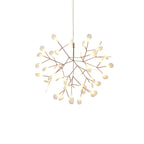 Rose Gold Firefly LED Crown Chandelier