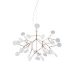Rose Gold Firefly LED Crown Chandelier