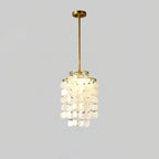 Round Shell Crown Chandelier B