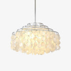 Round Shell Crown Chandelier B