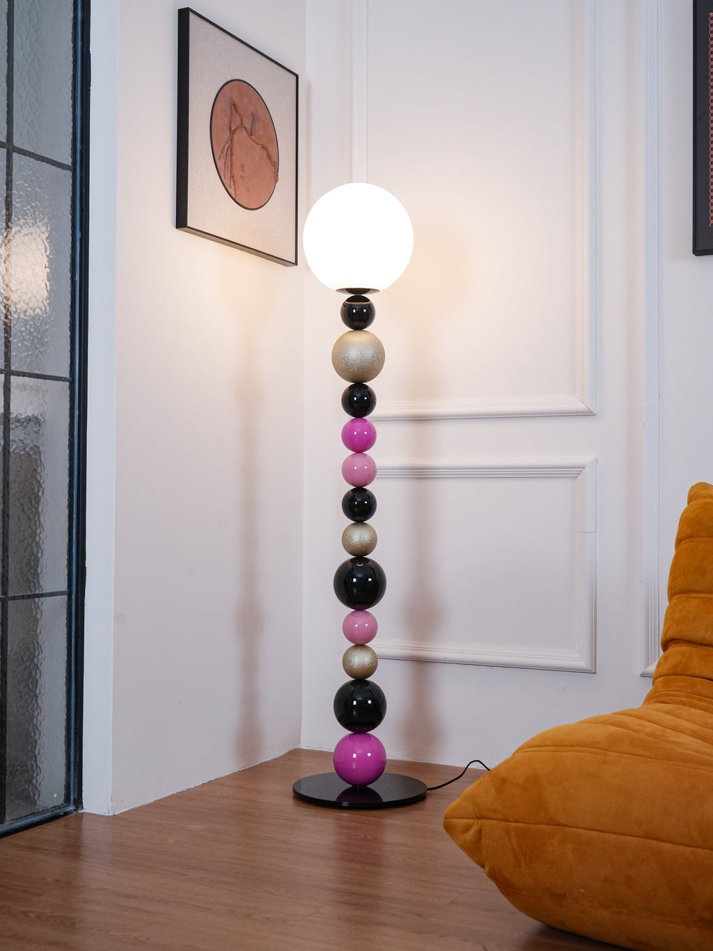 Round Balls Stacking Free-standing Lamp Floor Lamp