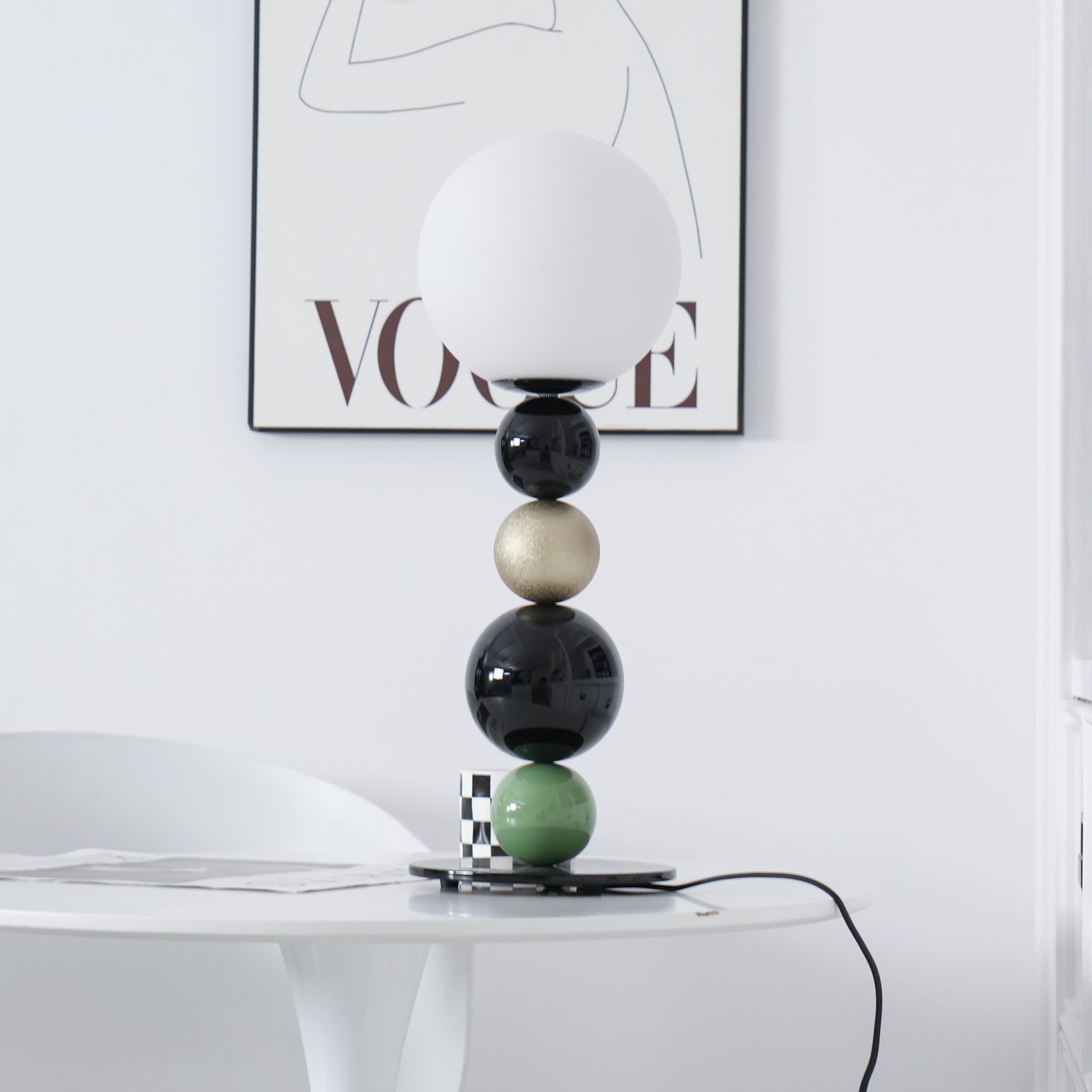 Round Balls Stacking Accent lamp Table Lamp