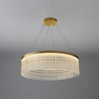 Round Halo Crystal Ceiling fixture Chandelier