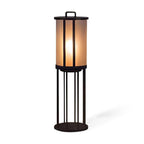 Round Pillar Acrylic Lantern Floodlight Outdoor Lamp