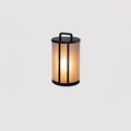 Round Pillar Acrylic Lantern Floodlight Outdoor Lamp
