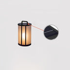 Round Pillar Acrylic Lantern Floodlight Outdoor Lamp