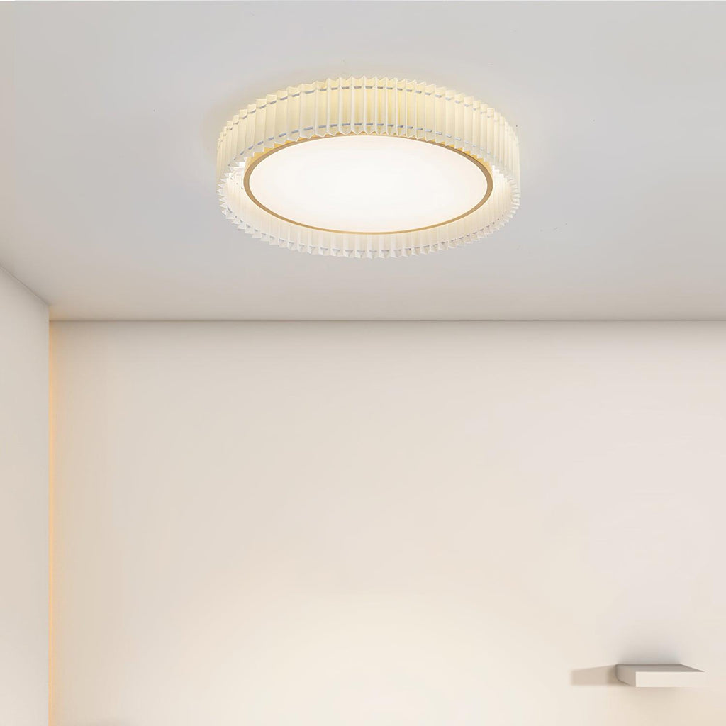 Round Pleated Ceiling-mounted light Ceiling Lamp