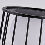 Rowan Cage Solar Lantern Outdoor Lamp
