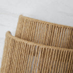 Rustic Weave Wall Lamp