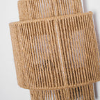 Rustic Weave Wall Lamp