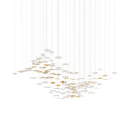 Tidal Art Glass Pendant light Chandelier