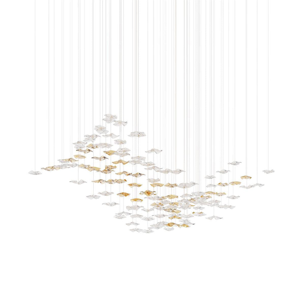 Tidal Art Glass Ceiling light fitting Pendants