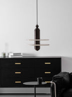 Saturn Alabaster Pendant Light