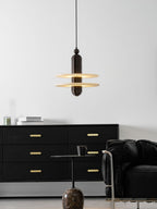 Saturn Alabaster Pendant Light
